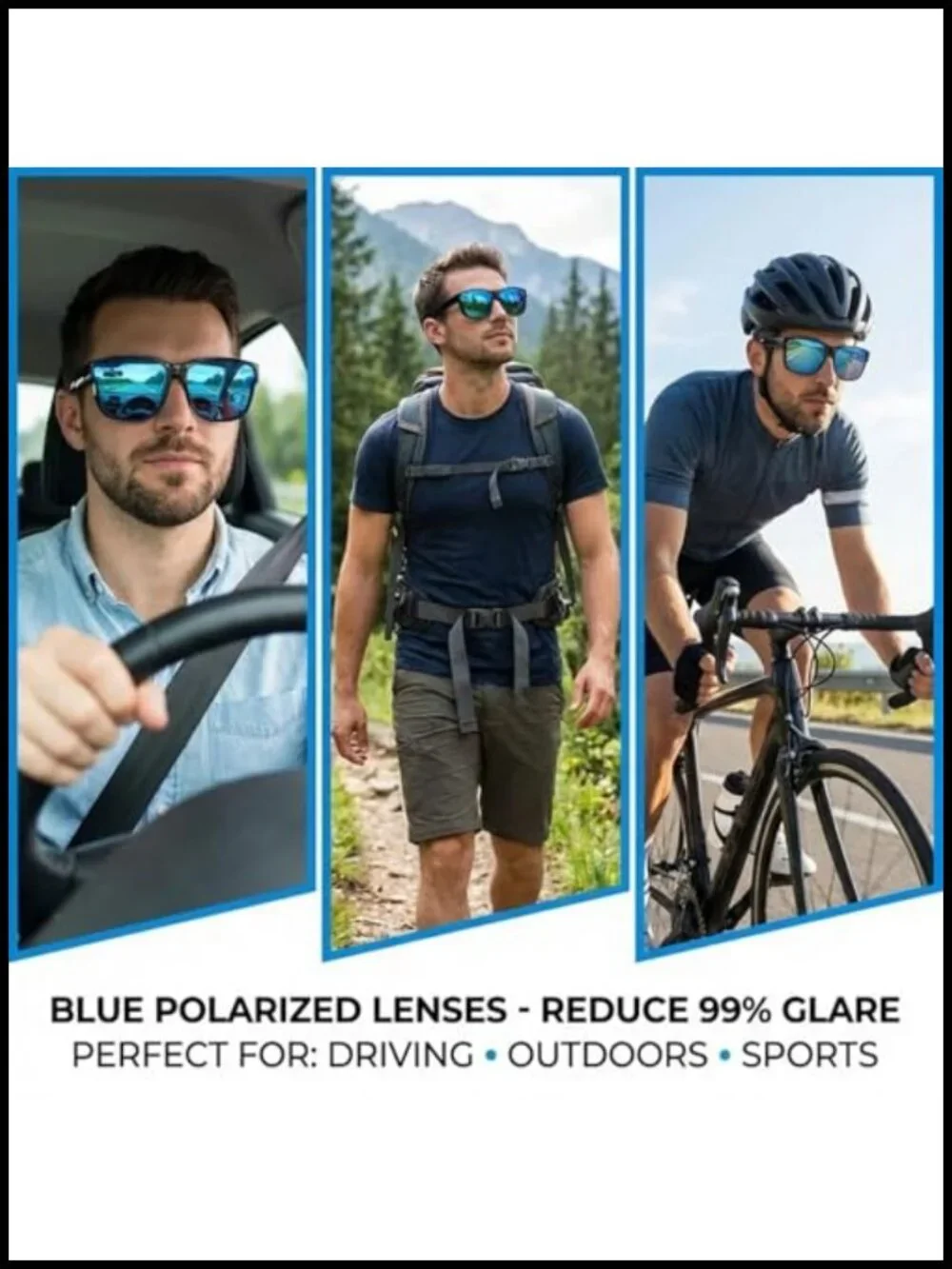 Oversized Fit Over Polarized Sunglasses UV400 Protection for Driving